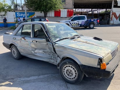 Un lesionado deja choque en la Guadalupe