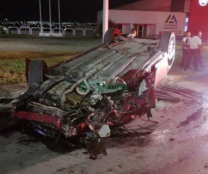 Cafre vuelve a nacer tras sobrevivir a choque y volcadura en Monclova