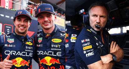 Explota director de Red Bull tras críticas a Checo Pérez y Max Verstappen: “Me importa una mie…”