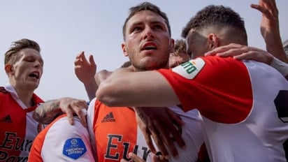 Santiago Giménez, campeón de la Eredevisie con el Feyenoord