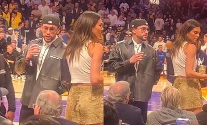 VIDEO: Kendall Jenner ignora a Bad Bunny en juego de la NBA y desata polémica: Kendall Jenner y Bad Bunny fueron captados juntos en un partido de baloncesto en Los Ángeles