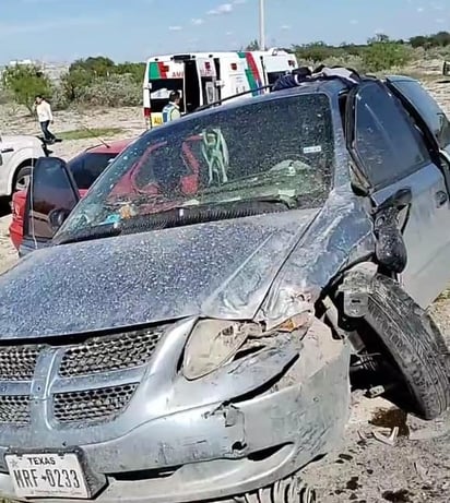 Dos lesionados deja choque en el tramo Morelos-Allende