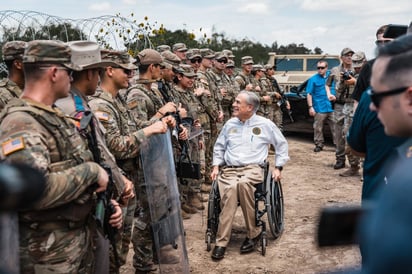 Reconocen el esfuerzo y trabajo de la guardia nacional de Texas y del DPS 