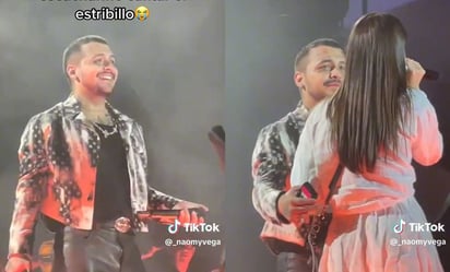 VIDEO: Christian Nodal canta con fan en el escenario y su reacción se viraliza : Christian Nodal se aventó un “palomazo” con una fan que asistió a su concierto en Madrid