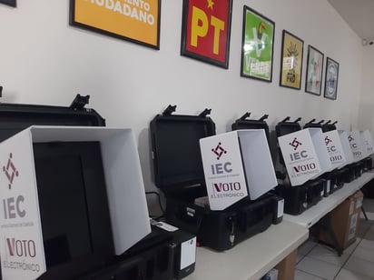 11 urnas electrónicas serán instaladas en Monclova