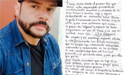 Héctor Parra escribe desde la cárcel: “Mi hija sí es una víctima, pero no de su padre”