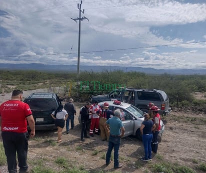 Automovilista termina con sus costillas fracturadas al ser chocado en la ‘Y’ de Castaños