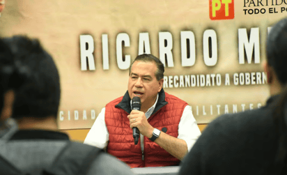 Sigue Ricardo Mejía firme por el PT