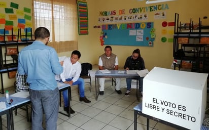 53 escuelas participarán en elecciones las cuales se adecuaron