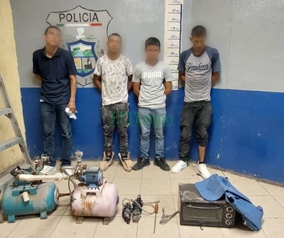 Policía Municipal desmantela banda dedicada al robo a casa-habitación 