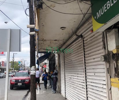  Comercios con deterioros de marquesillas es muy evidente 