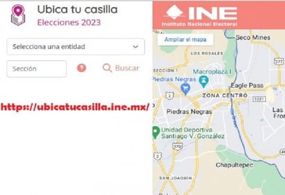 Aquí puedes consultar la ubicación de tu casilla para votar 