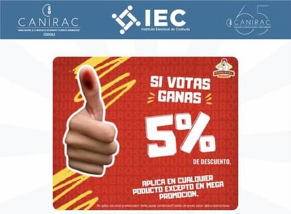 Restaurantes y museos incentivan el voto con promociones