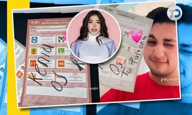 Joven votó por Kenia Os en las elecciones a gobernador y Diputados en Coahuila; se hace viral en Tik Tok