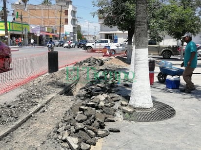 Arreglarán banquetas de la zona centro para personas con discapacidad