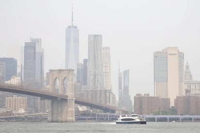 Incendios en Canadá propagan niebla peligrosa a Estados Unidos