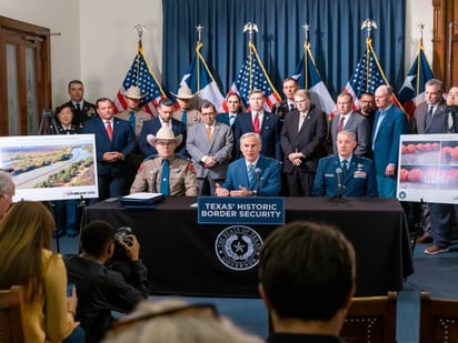 Texas pondrá barrera flotante en río Bravo para frenar paso ilegal