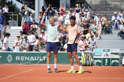 ¡Rodrigo Pacheco es campeón de Roland Garros! Se coronó en los dobles junto a Yaroslav Denim