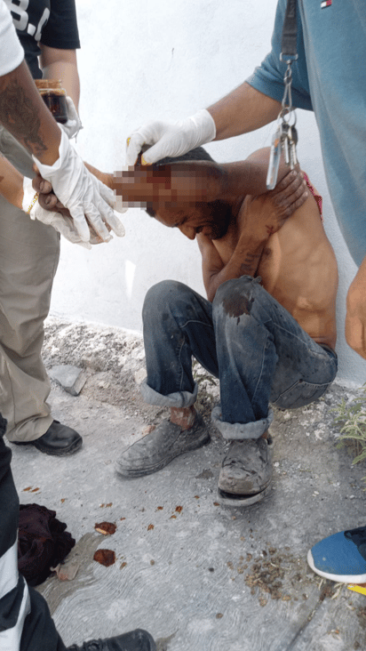 Hombre lesiona a su hermano con botella