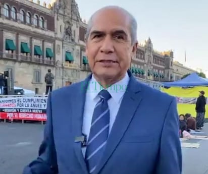 Mario Dávila se encuentra en el Palacio Nacional