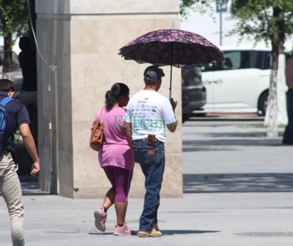 Así una mañana de 40 grados en Monclova 