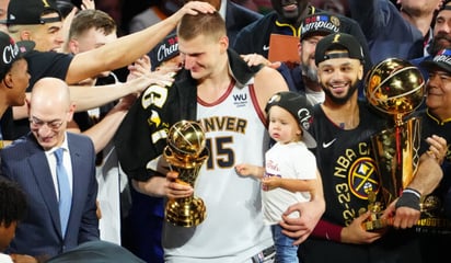 Nikola Jokic, cuarto extranjero en ser MVP de las finales de NBA ahora con Nuggets