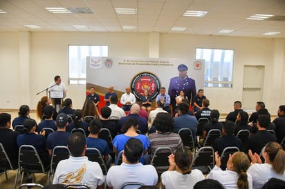 Inicia la segunda academia de bomberos voluntarios 