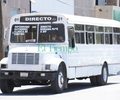 Transporte colectivo de Monclova debe respetar una frecuencia de 10 minutos