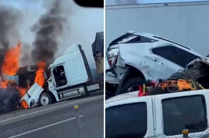 Tráiler sin frenos ocasiona accidente mortal en Guadalajara 