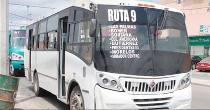 Transporte urbano colectivo aumenta en el mes de julio