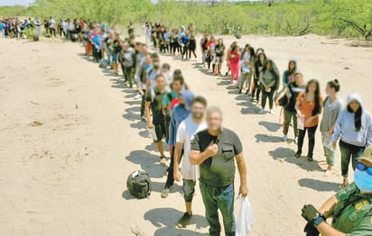 Migrantes burlan todo tipo de filtros de protección