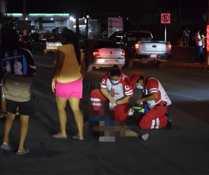 Camioneta embiste y mata a anciano cuando cruzaba el bulevard pape