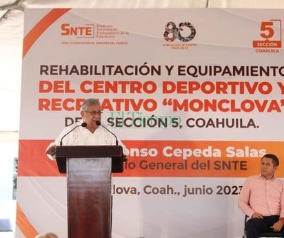 Centro recreativo de SNTE rehabilitado con más de 30 mpd 