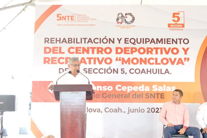 Centro recreativo del SNTE será rehabilitado con más de 30 mpd