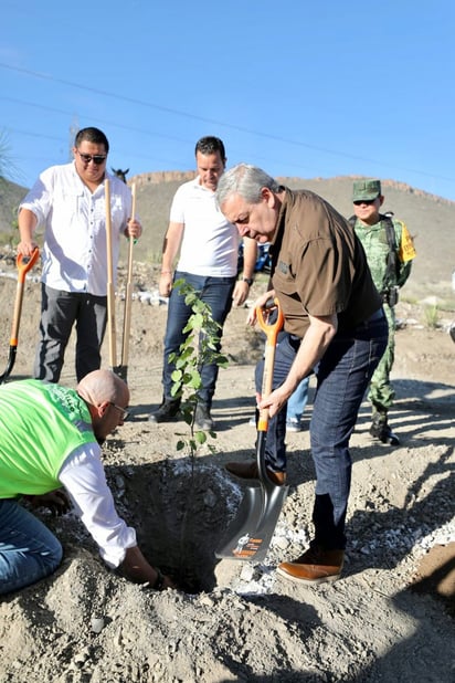 Academia de Policía de Saltillo es reforestada