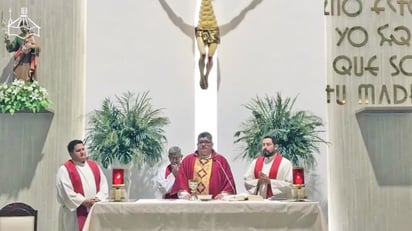 Iglesia purifica en santa misa el área del robo de hostias consagradas 