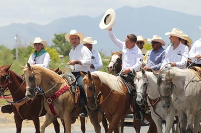 San Buena limpia ruta por donde pasará cabalgata 