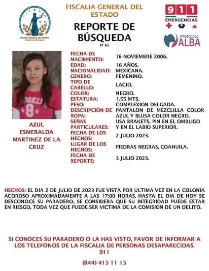 Buscan a dos hermanas de la colonia Acoros 