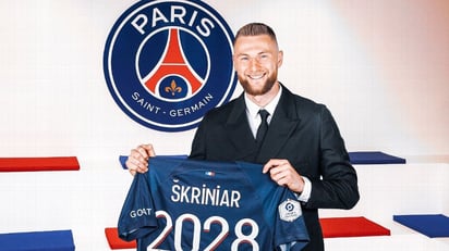 El PSG fichó al defensor eslovaco Milan Skriniar