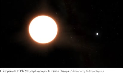 Descubren un exoplaneta considerado el mayor espejo del universo: El exoplaneta LTT9779b ha llamado la atención de los científicos