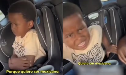 VIDEO: Niño etíope hace berrinche por no ser mexicano y explica la razón