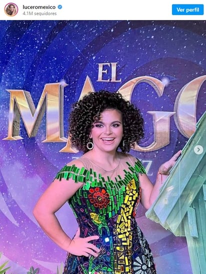 Lucerito Mijares llama la atención con su increíble vestido: La joven cautivó a los asistentes del estreno de El Mago