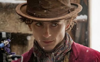 Así luce Timothée Chalamet en el tráiler de Wonka