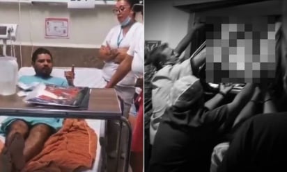 Esto dijo el camillero que llevaba a Aitana, niña prensada en elevador del IMSS: 'Intenté salvar a la bebé'