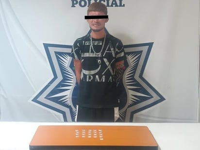 Jovencito es detenido con varias dosis de cristal