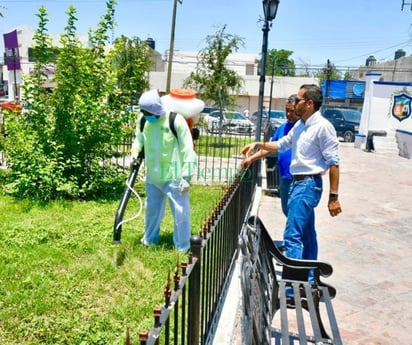 El Ayuntamiento y la Secretaría de Salud, refuerzan acciones de fumigación