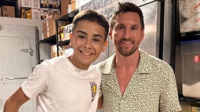 Messi tuvo su primera salida en Miami y empezó a recibir el cariño de los fanáticos