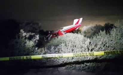 Cae avioneta en campo pesquero de Navolato, Sinaloa; hay 2 heridos