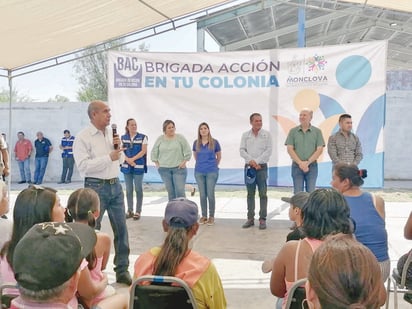 BAC llega a la colonia Calderón; agradecen ser tomados en cuenta