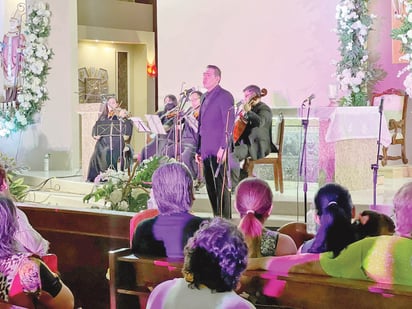 El santo patrono de San Buenaventura fue honrado con el concierto de tenores